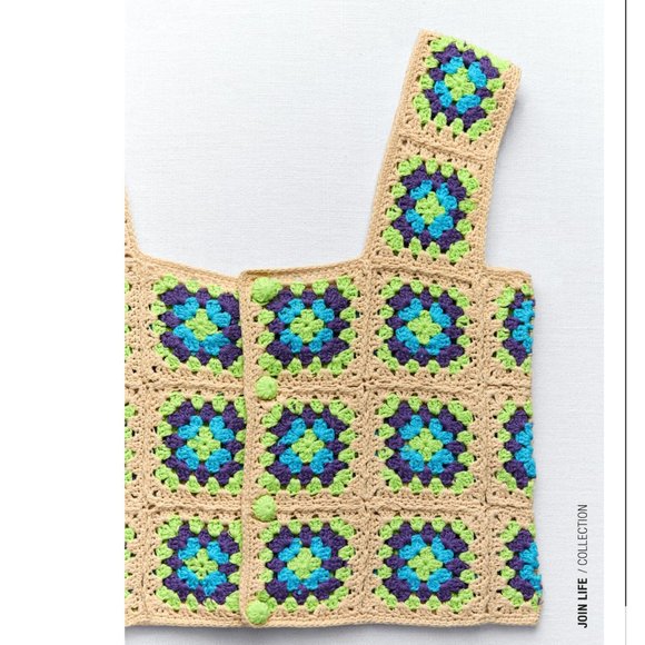 NWT CROCHET KNIT TOP - Picture 5 of 6